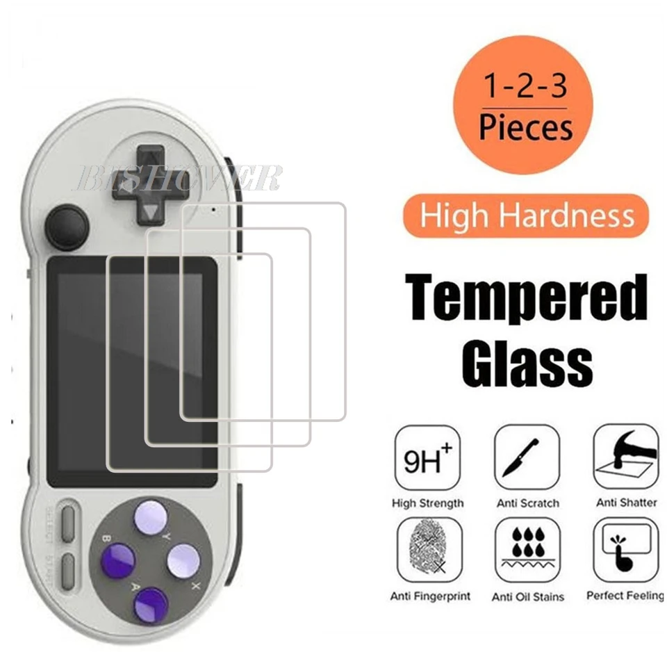 Temperované sklo pre dátovú žabu SF2000 3inch DataFrog SF 2000 Player Games Games Screen Protective Protector Phone Cover Film