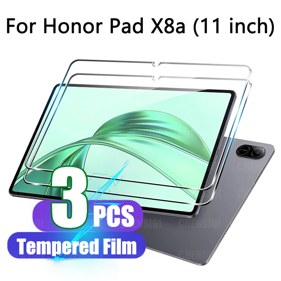 Temperované sklo pre Honor Pad X8A 2024 (11 palcov) 9H Tvrdosť HD anti-prsty prémiový chránič obrazovky Ochranný film