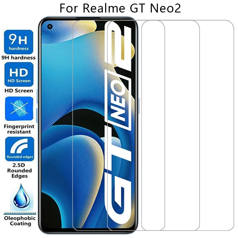 Temperované sklo pre Realme GT Neo 2 Pase telefónu na Realmegt GTNeo2 Neo2 5G Zadný kryt 360 Realmi Reali Relme reame Real Me 2case 2case