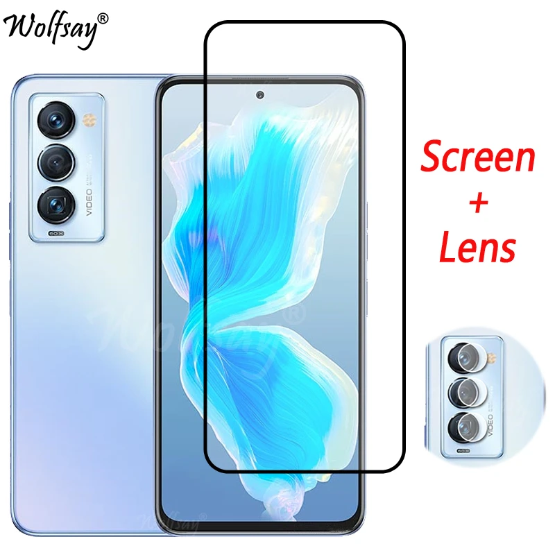 Temperované sklo pre Tecno Camon 18 Premier Screen Protector Tecno Camon 18 Premier Camera Glass pre Tecno Camon 18 Premier Glass