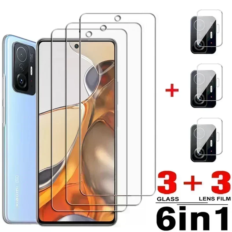 Temperované sklo pre Xiaomi 11T 10T 9T Pro Lite Screen Chorantors pre Mi POCO X3 PRO NFC F3 M3 M4 REDMI POZNÁMKA 7 11 PRO 8A Glass