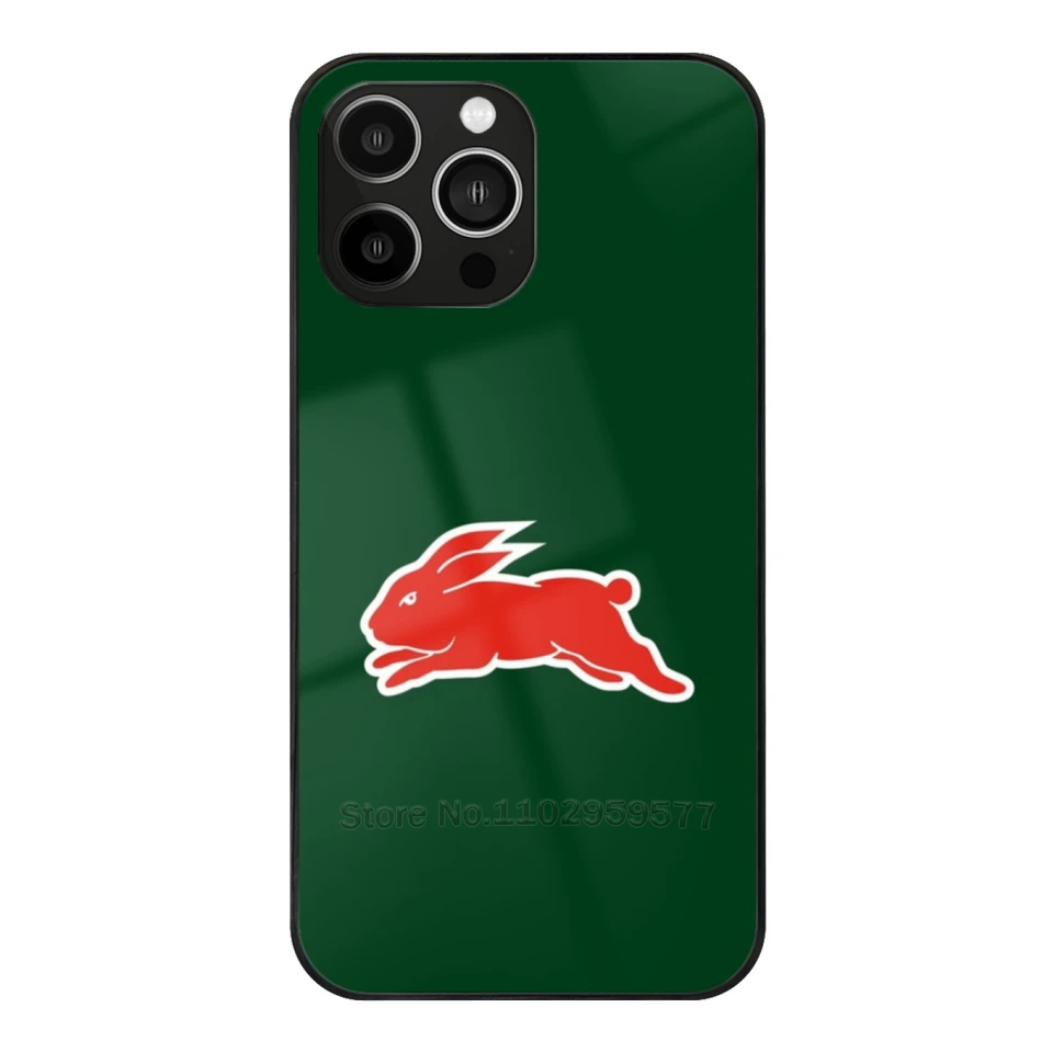 Temperované sklo telefónu pre iPhone 15 14 13 11 12 Pro 8 7 plus x xr xs pokrýva Mad Bull South Sydney Rabbitohs Souths