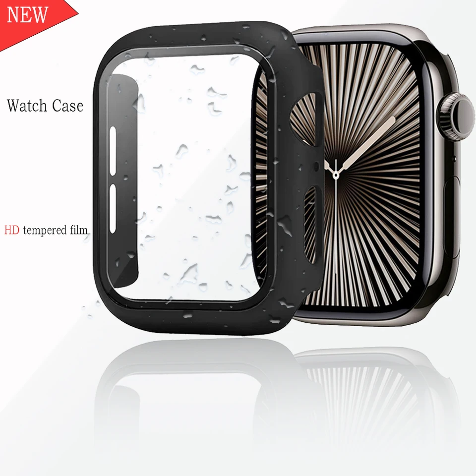 Temperovaný filmový puzdro pre Apple Watch Ultra 49 mm 10 46 mm 42 mm Ochranný Film odolný voči škrabancom 9 8 7 6 5 SE 45 mm 41 mm 44 mm 44 mm