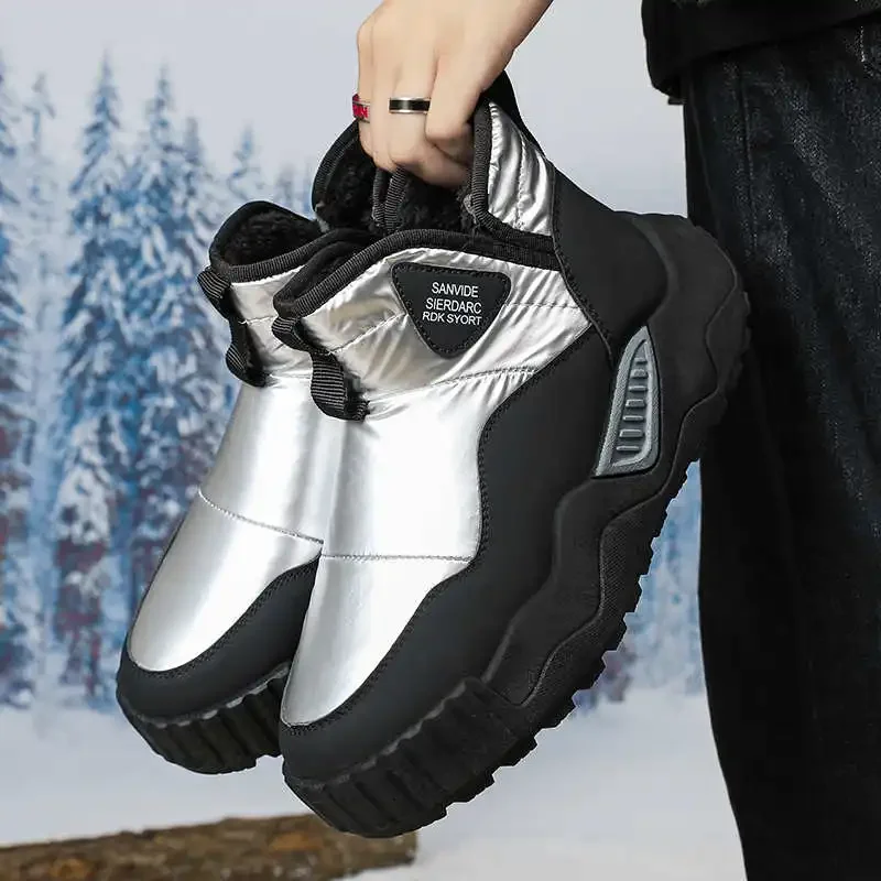 Tenisky s dlhým valcom s plochým podpätkom Brand Man Casual Pánske štýlové topánky Bity šport široký fit Snaeaker Practice Idea Loffers