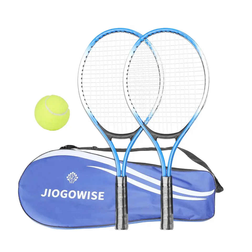 Tenisové rakety 2pcs zahŕňali tenisový taška a tenisové športové cvičenie 21 '' Racquet Set Youth Games Outdoor, vhodné pre začiatočníkov