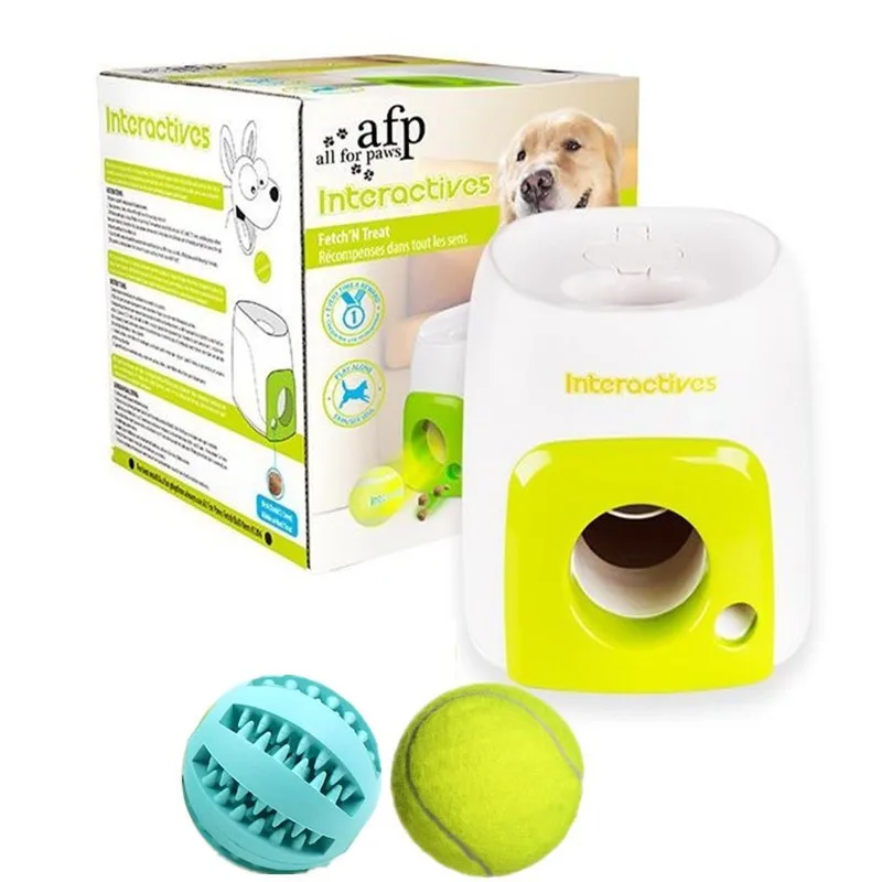 Tenisový guľôčkový spúšťač Dog Chase Chase Automatické hračky odmeňovanie stroja Smart Feeder hádzanie mmachine pet lopta hody