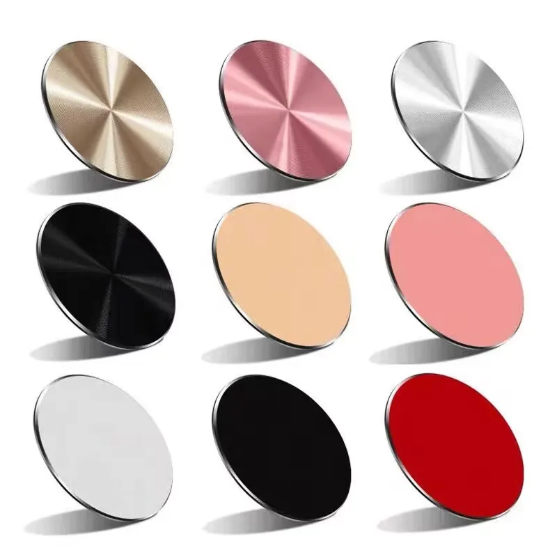 Tenký kovový tanier disk pre magnetický držiak na telefón auta Iron Sheet Disk Disk pre magnet tablet stol phone stojan na vozidlo držiak