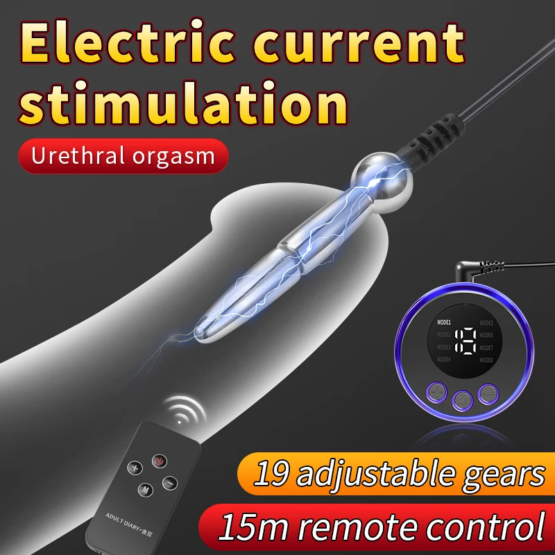 TENS PENIS ELEKTRO SLUEČ PENIS PLUG ELEKTROSTIMULÁCIA Močovina