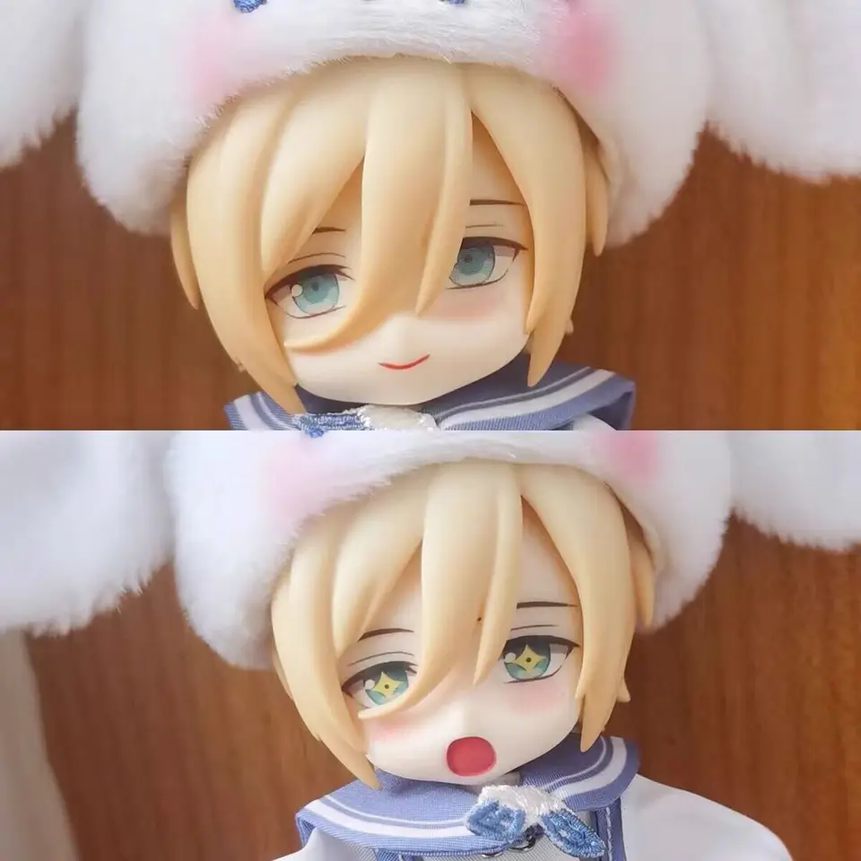 Tenshouin Eichi ob11 tvárový súbor hviezd OB22 Tvácka vodná nálepka GSC YMY 1/12 Doll Handmade Ručná čelná doska Anime príslušenstvo