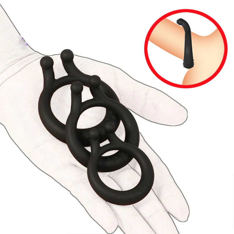 Tentacle Silikónový kohútik Bondage Bondage Bondage Rings Men Ejakulalácia oneskorenie penis trvajúca erekcia Stimulátor klitoris stimulátor pár sexuálnych hračiek