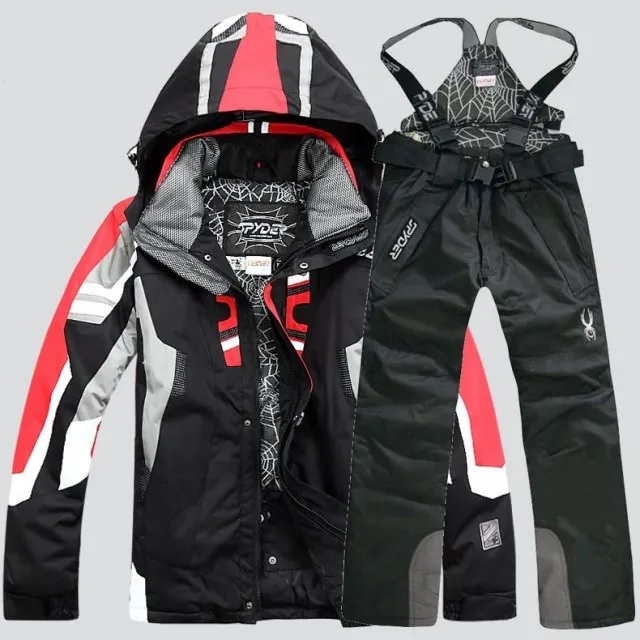 Teplé snowboardingové obleky Men zimný lyžiar