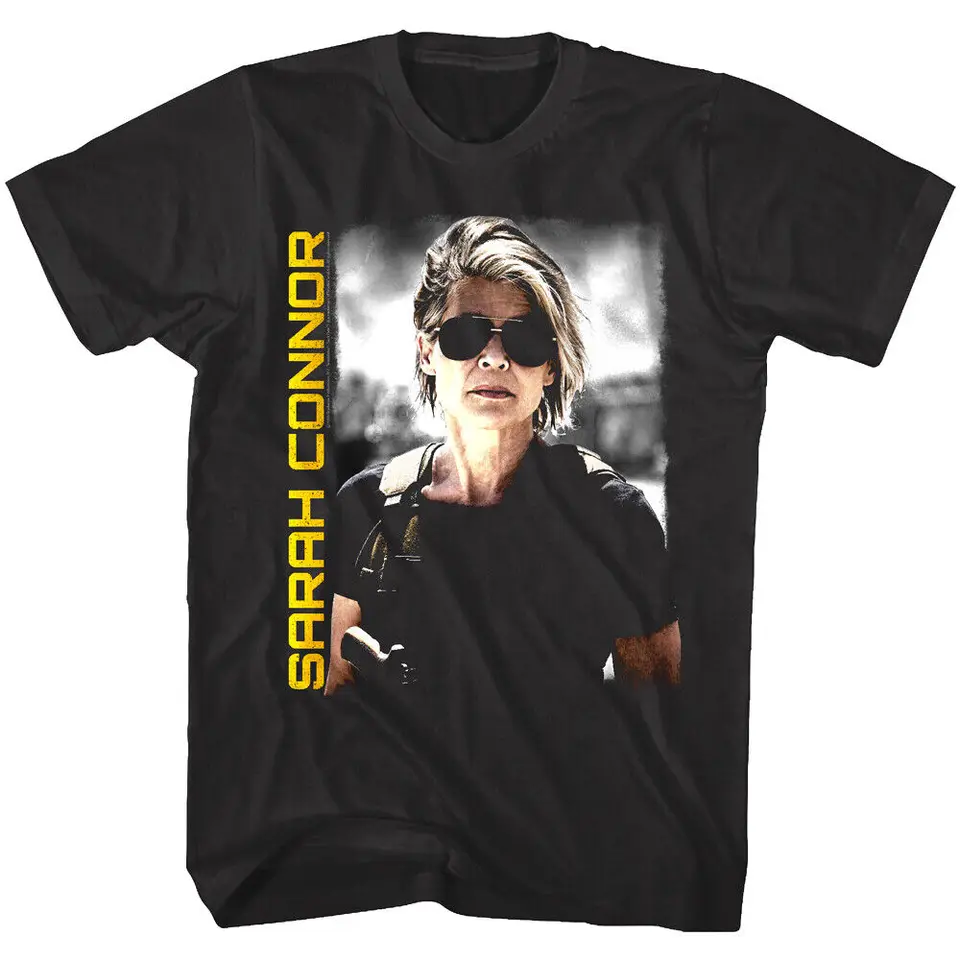 Terminator Dark Fate Sarah Conner Movie plagát pánske tričko Cyborg Spasiteľ top
