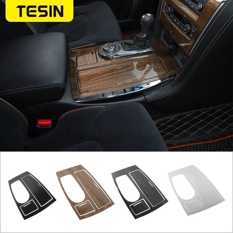 Tesin ABS CAR GEAR PANEL DECORATÍVNA RÁMKA ZARIADENIE OBMEZ ORIKOVANIA PRE NISSAN PARTLE 2017+ Vnútorné diely