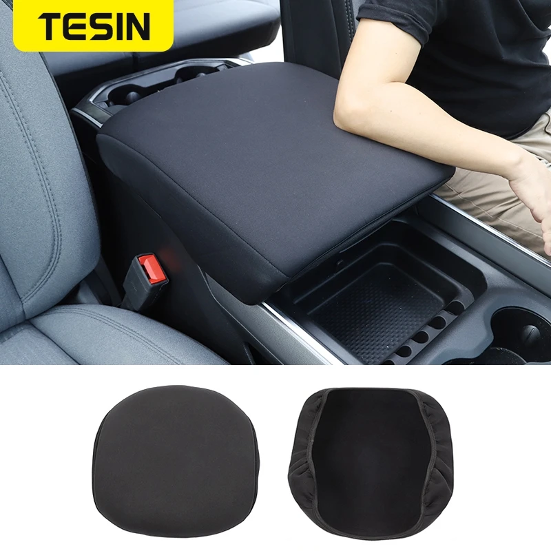 Tesin Car lakťovacia lakťová skrinka na krabicu pre obal Dodge Ram 1500 Case Storage Box pre Dodge Ram 1500 2018+ Vnútorné doplnky
