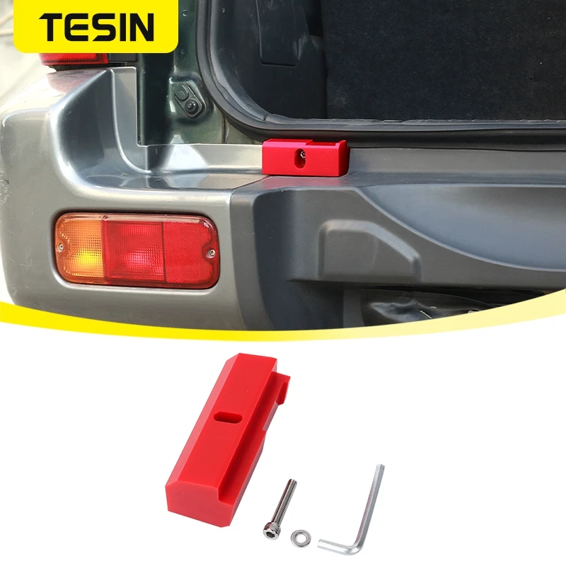 Tesin Tail Door Limit Block Decoration Cover pre Suzuki Jimny 2007 2008 2009 2010 2010 2012 2012 2013 2014 2015 2016 2017 Príslušenstvo