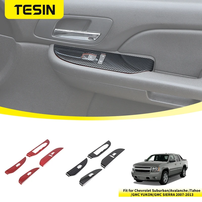 Tesinový výzdobový výzdobový výzdobový kryt pre Chevrolet Suburban/Tahoe/Avalanche/Yukon pre Sierra 2007-2013