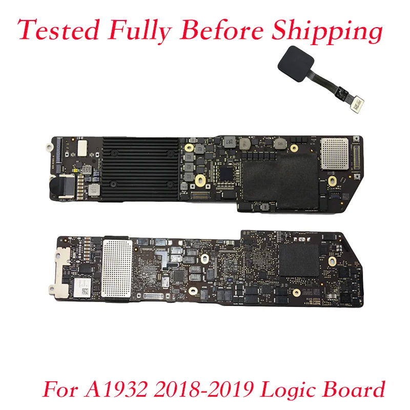 Testované pre MacBook Air A1932 Hodnota i5 8G 128G 256G 2018 2019 Logická doska s tlmenom Touch ID 820-01521 EMC 3184