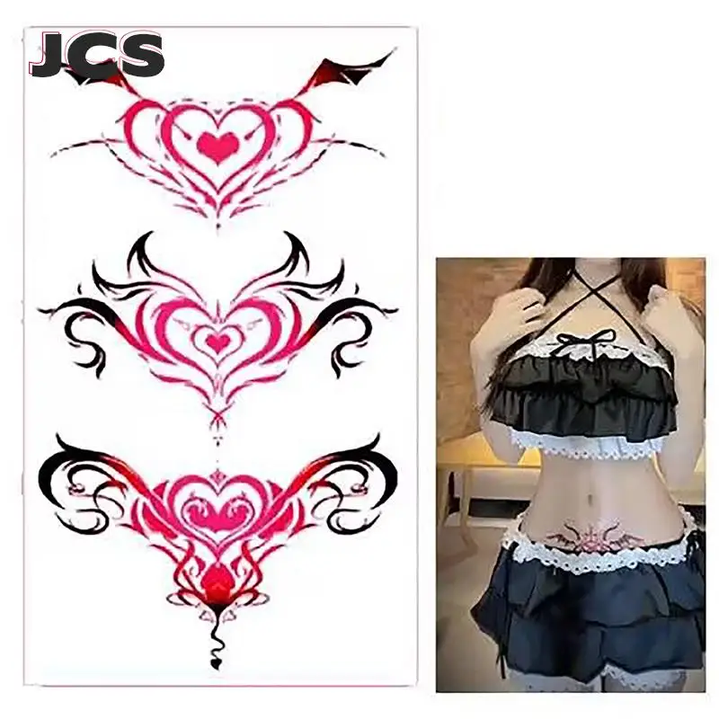 Tettoo sex nepremokavé dočasné tetovacie krídlo tetovanie na nohe Arm Back Tetovanie Sex Flash Tattoo Stick Fake tetovania pre mužov Ženy