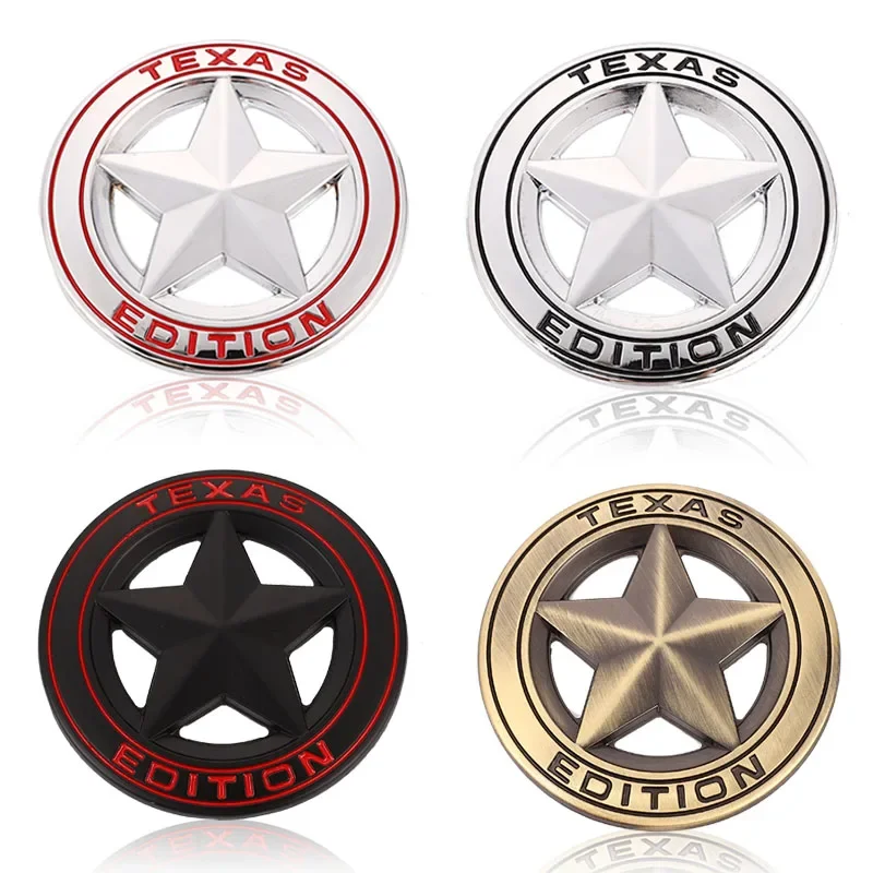 Texas Edition Star Car Sticker Logo Emblem Front Hood Grill 194 Odznak pre Jeep Wrangler Renegade Patriot Liberty Grand Cherokee