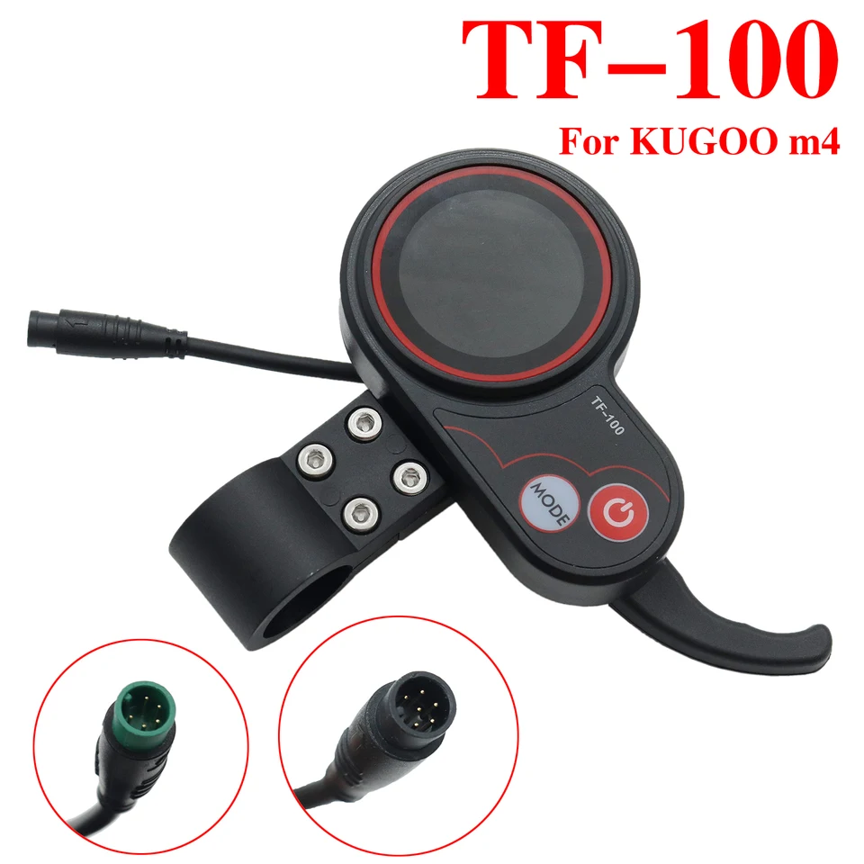 TF-100 5PIN 6PIN ELEKTRICKÝ SCOOTER LCD Prístroj Accelerator Ovládač Riadiaci spínač Spínač škrtiacej klapky na riadenie príslušenstva