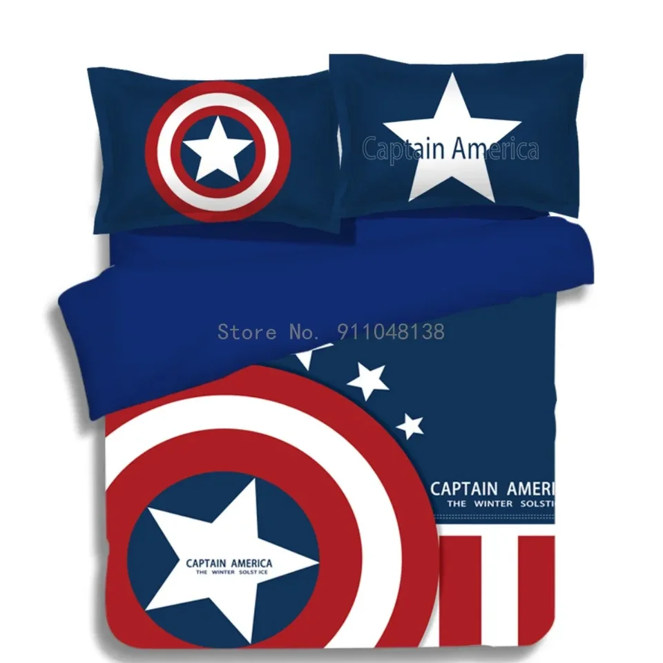 The Avengers Iron Man Spiderman kapitán USA posteľná bielizeň prešívaná prikrývka prikrývka prikrývka Bedspread Bedloties Kid