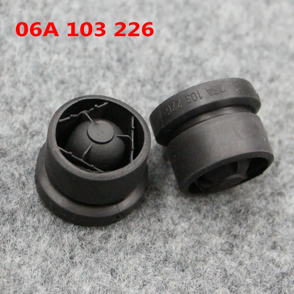 The Jette Bora Golf 4 MK4 Touran 1.6 2.0 Original Motor Ochranná doska gumový kryt pufra vyrovnávacej pamäte 06A 103 226 06A103226