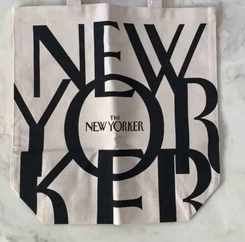 The New Yorker Classic Canvas Tote Bag úplne nový a zapečatený