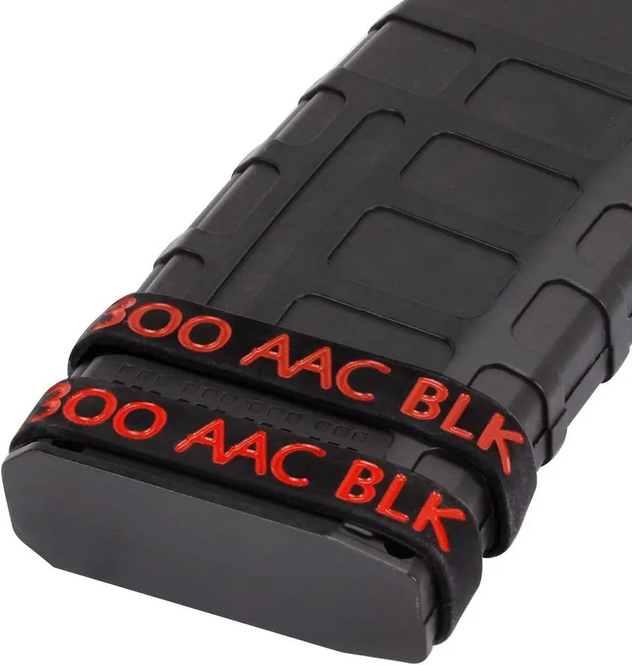 THEEPTALE 300 Blackat Magazine Označovacie pásma 10 Pack 300 AAC BLK 7,62 x 35 mm