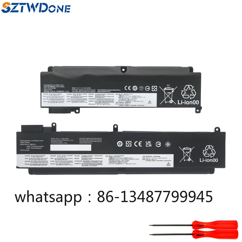ThinkPad T460S T470S 01of 405 00HW 024 00HW 022