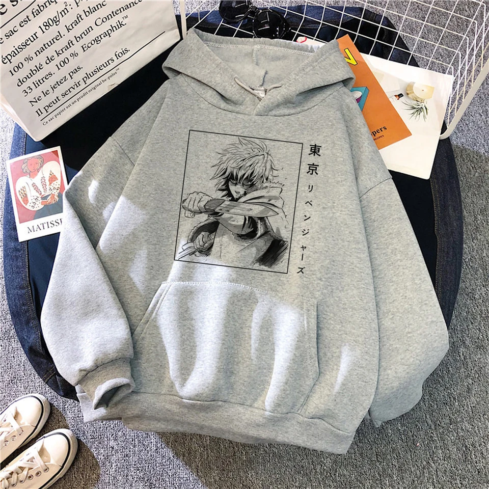 Thorfinn-Vinland Saga Muži a japonské japonské anime tlače mikiny dámska kapucňa Harajuku Zábava z 90. rokov na ulici Cotton Clothing