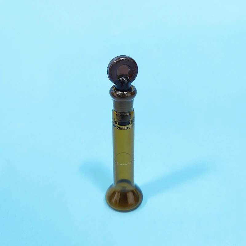 Tianbo Brown Skutočne presná, objemová banka so zátkou, kapacita 1 ml-2000 ml, meracia fľaša, borosilikátové sklo