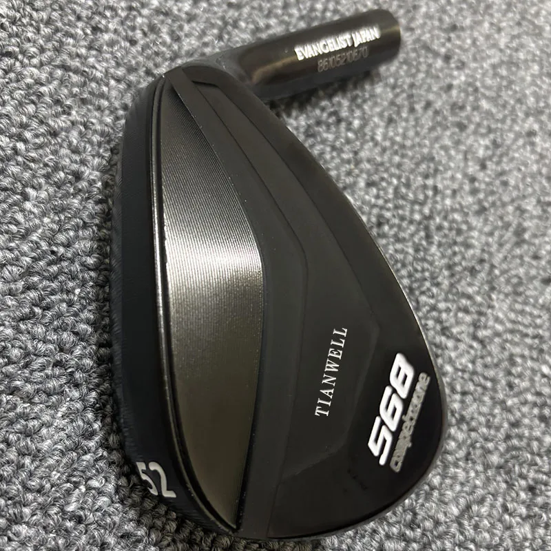 Tianwell Golf Falded 568 Konkurencia čierne golfové kliny sada 48 50 52 56 58 60Degree Golf Wedge hlava iba bez hriadeľa vysokej kvality