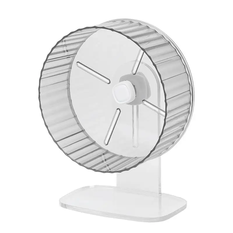 Tiché škrečkové koleso tiché spinner malé zvieratá Cvičenie kolesá super tiché hedgehog akrylové tiché rotácie s výškou nastaviteľnou