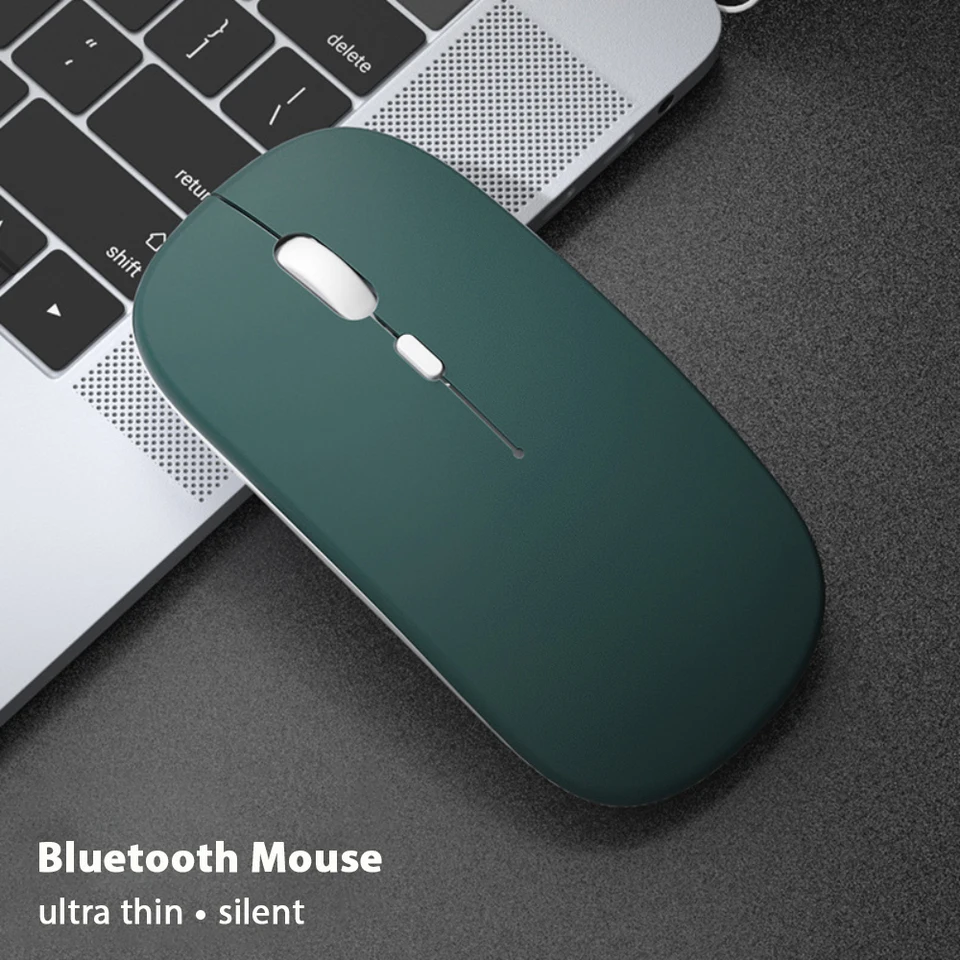 Tichý Bluetooth Mouse Marcaron počítačový notebook Optical myš Wireless pre iPad Samsung tablet Universal myši nehluk
