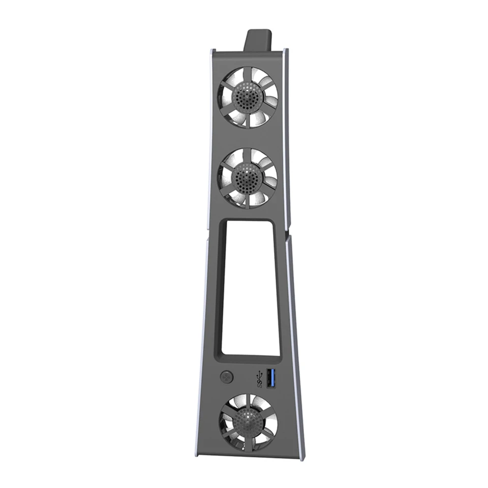 Tichý chladič ventilátora pre Slim Console PS5 (digitálny/disk) s nastaviteľnou rýchlosťou tichého vylepšeného chladiaceho ventilátora efektívneho chladiaceho systému