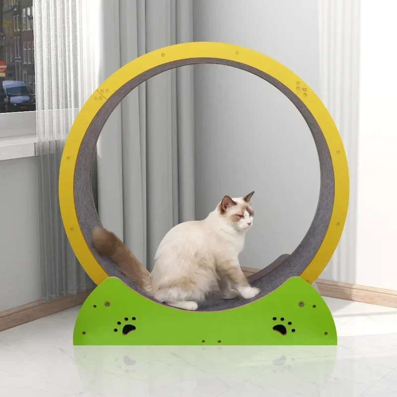 Tichý domáce zviera bežecké kolesá kolesá valca plochá mačka fitness DIY Cvičenie Cvičenie Cating Rám Pet Dozvedok
