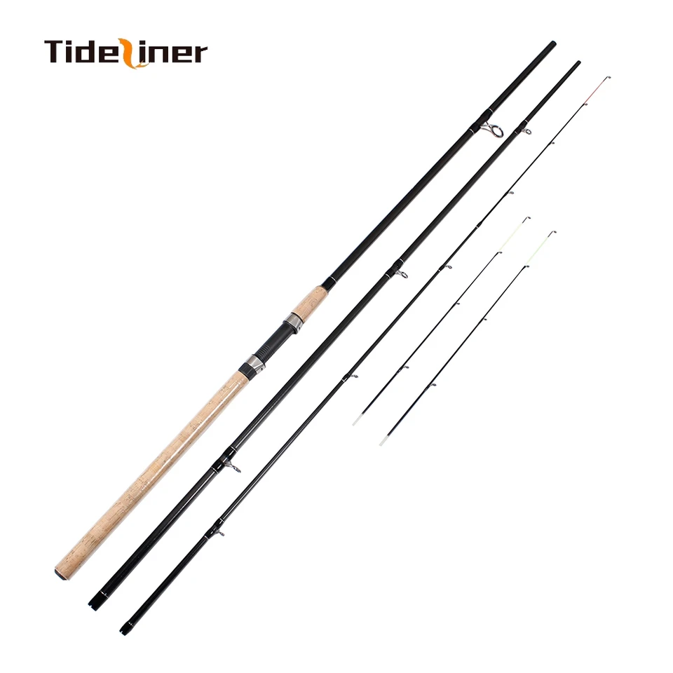 Tideliner 3,6 m 3,9 m rybárska tyč 3+3 80-180 g uhlíkových vlákien spriada riek