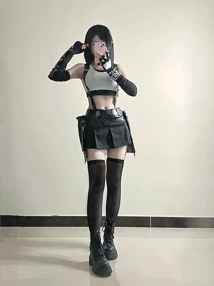Tifa Lockhart Cosplay kostým Game Final Fantasy VII FF7 ​​Anime Women Girl Role Play Obliekanie Comic-Con Party Carnival Suit 2024