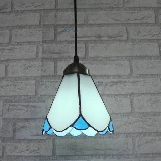 Tiffany Stredomorie dekoratívne reštaurácia bar luster spálňa stropné svietidlá