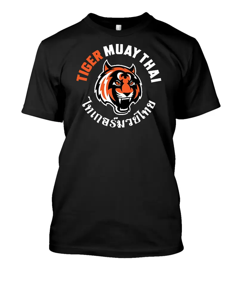 Tiger Muaythai Gym Muay Thai kick box kickbox bojový symbol s xl t tričko