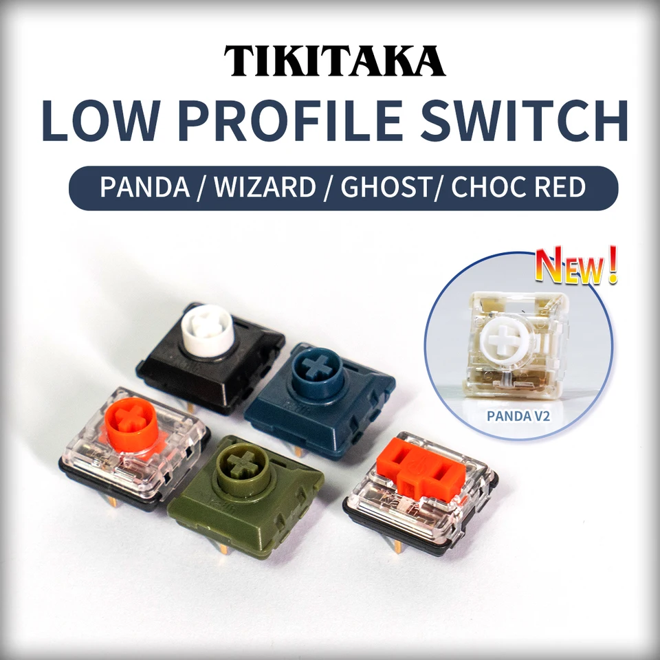 Tikitaka Hitbox Panda/Sprievodca/Ghost Low Profile Spínač Joystick Controller Adses Arcade Fighting Stick Keyboard