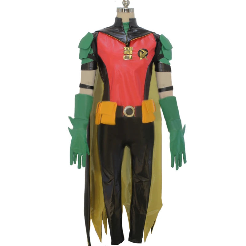 Tim Drake Red Robin Damian Wayne Cosplay kostým Halloween Uniforma Custom vyrobil akúkoľvek veľkosť novú
