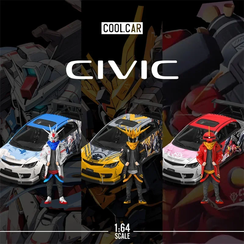 Time Micro & Moreart Cool Car 1:64 FD2 Limited 500 Model modelu zliatiny Diecast