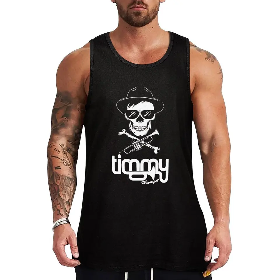 Timmy Trumpet Tank bez rukávov pre mužov pre mužov telocvičňové odevy oblečenie muža Tričko pre fitness