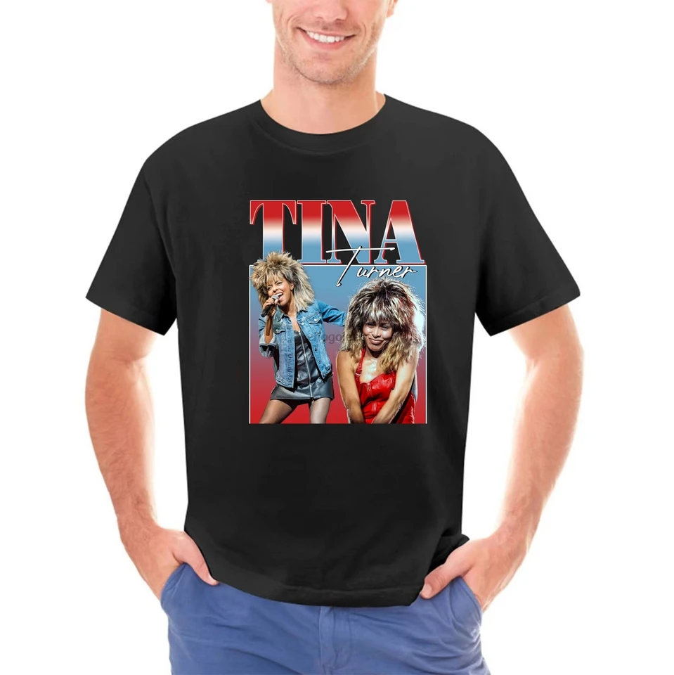 Tinas Turners Singer Music 90.s Vintage T tričko darček pre fanúšikov
