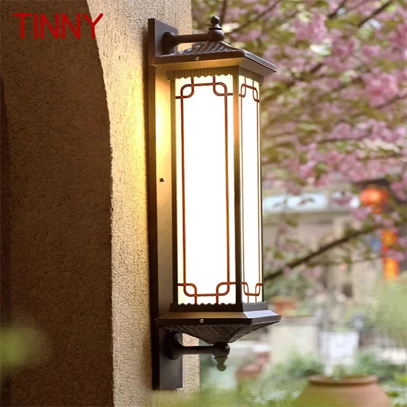 Tinny Contemporary LED LED vonkajšie nástenné lampy Elektrické jednoduchosť vodotesná balkónová chodba Courtyard Villa Gate Hotel