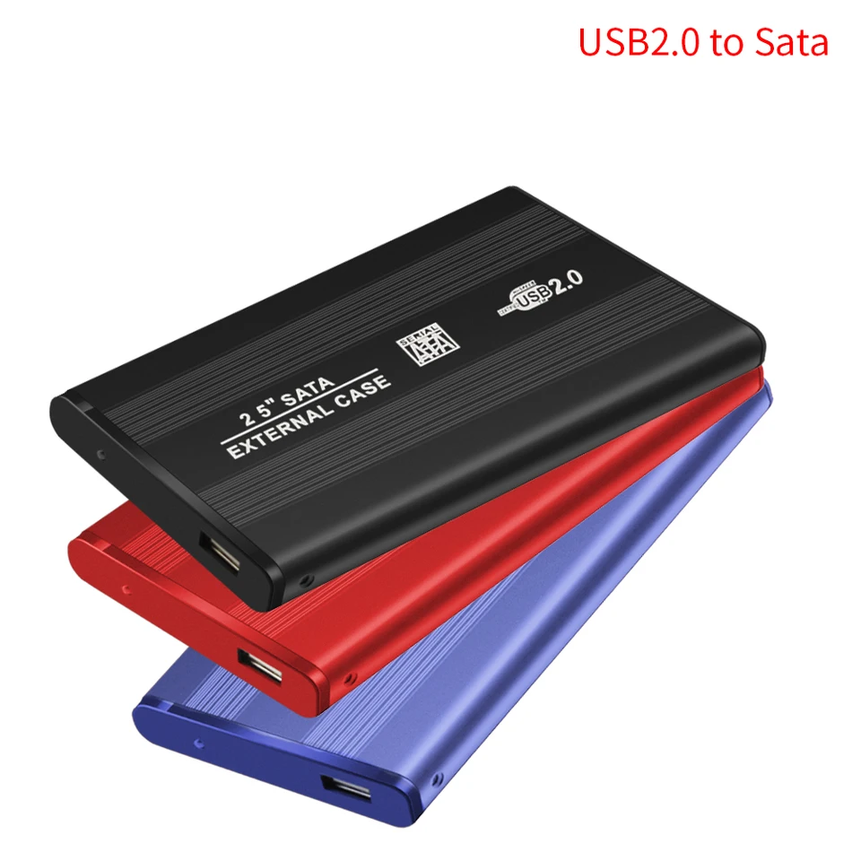 Tishric Hliník 2,5 palca externý pevný disk 7 mm 9,5 mm SATA Optibay HDD SATA na USB 2.0 PASE HLINICKÝ OBLASŤ