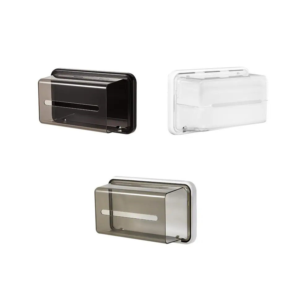 Tissue Box Cover Magnetická obrúsky držiak na papierové úložné box