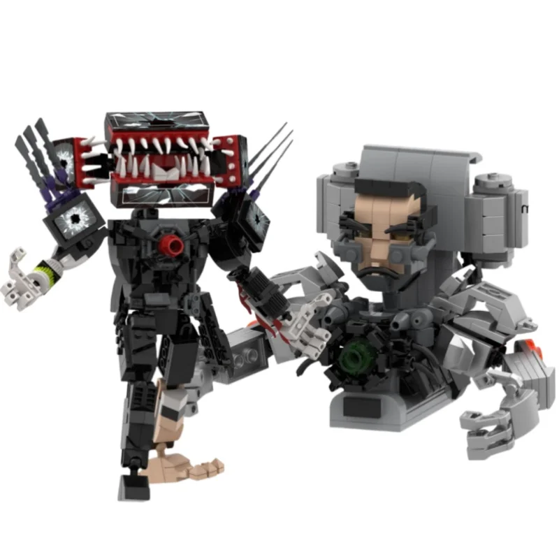 Titan Skibidi WC Building Block Hračky Zombie Universe GMAN Titan Variácia televízia MAN BRICKS SET