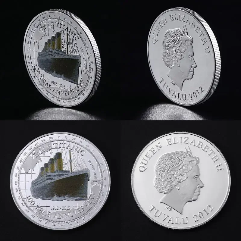 Titanic Coin Pamätné zberateľné kurio darčeky Titanic Pamätná zbierka Coin Darček